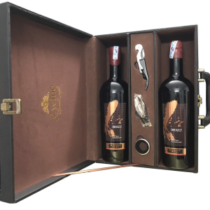 Hộp da 2 chai rượu vang ZWEIGELT